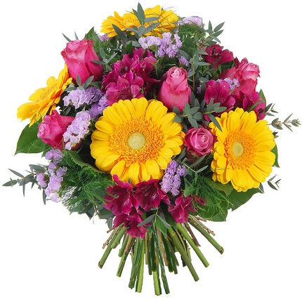 Bouquet germini jaune